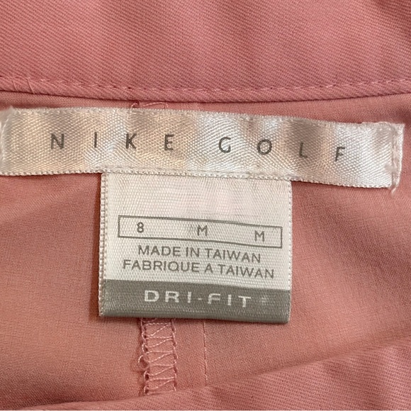 Nike Golf Pink Dri-Fit Skort Built-In Shorts Tennis Golf Size 8 / M - Picture 4 of 12